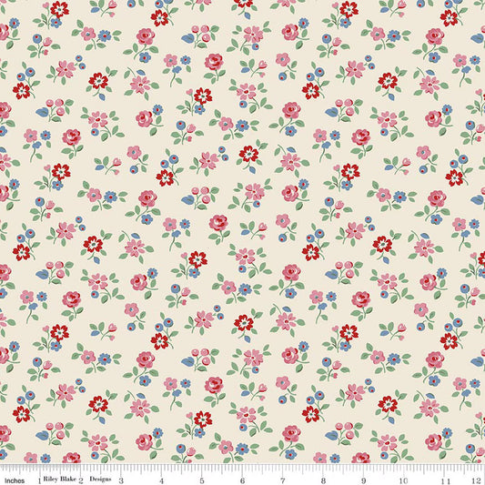 Cath Kidston Signature Collection: Arlington Ditsy in Cream