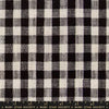 Sunshine Toweling: Small Checker in Black