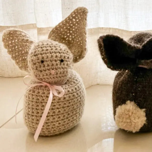 Easy Bunny Kit - Knit, Crochet, or Weave