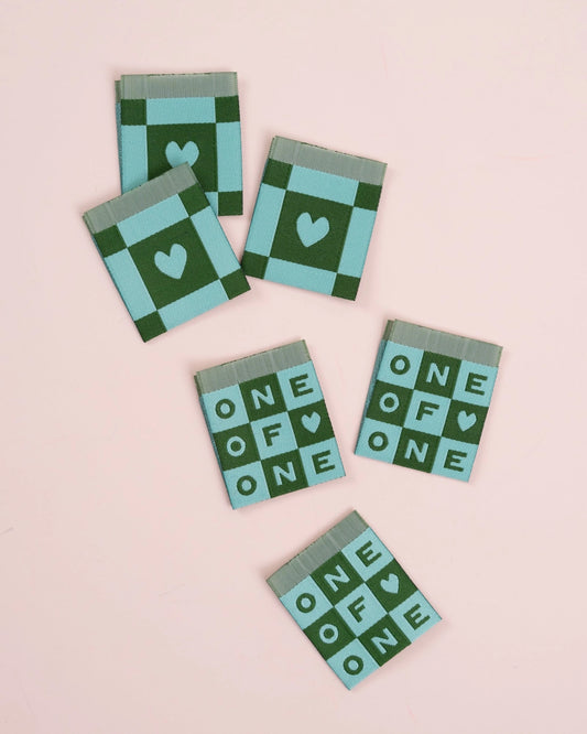 One of One Square Garment Labels