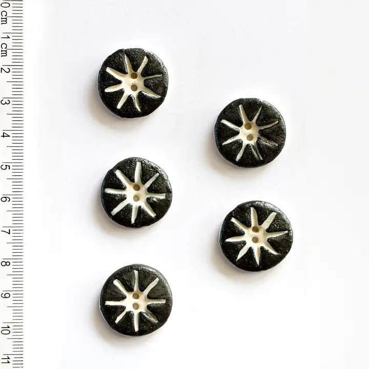 Star Pattern Buttons