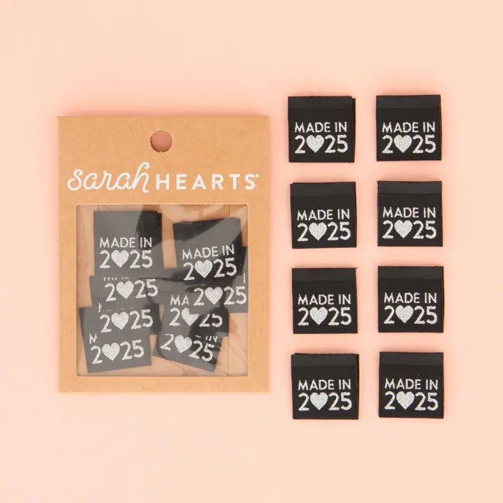 Sarah Hearts Labels: Made in 2025