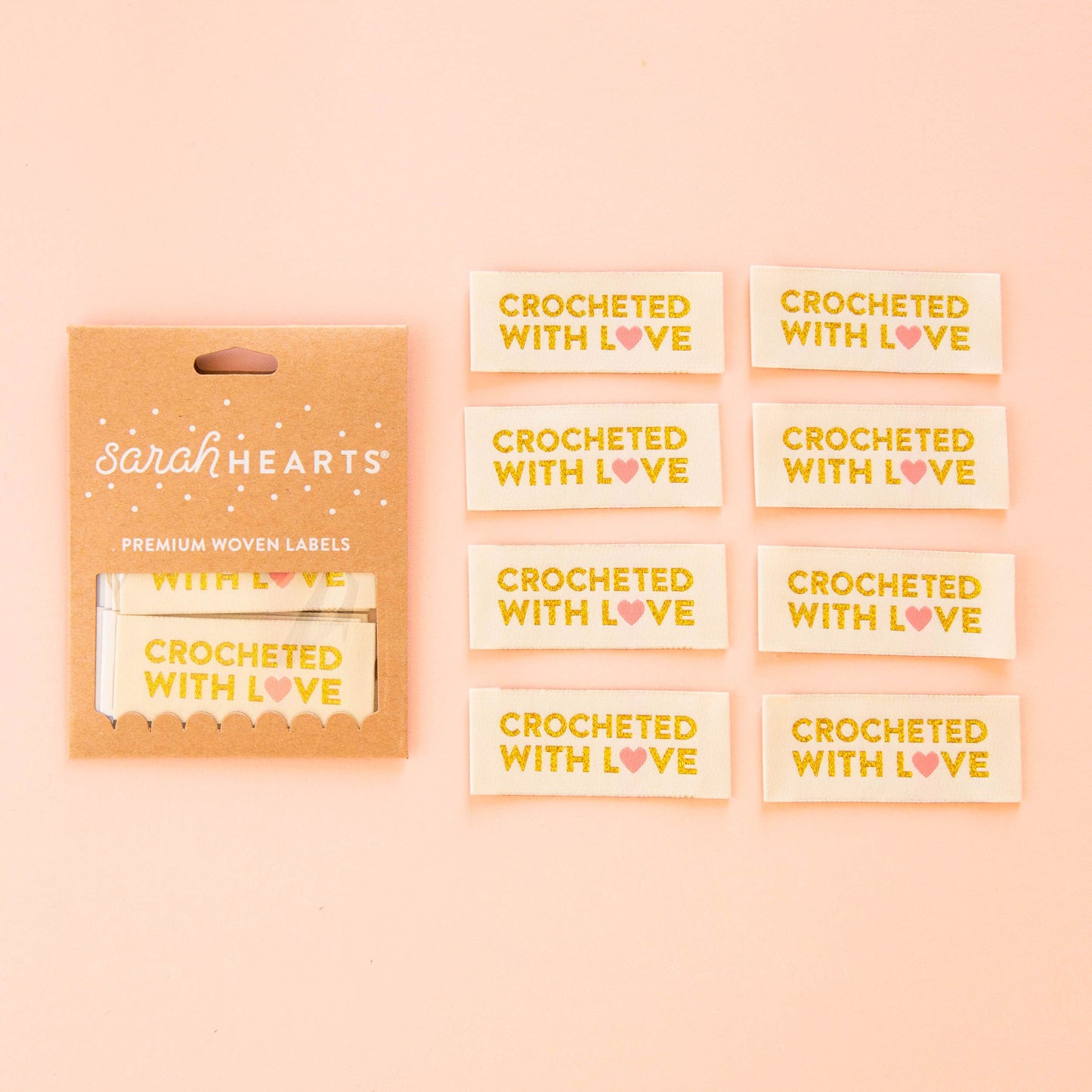 Sarah Hearts Labels: Crocheted with Love