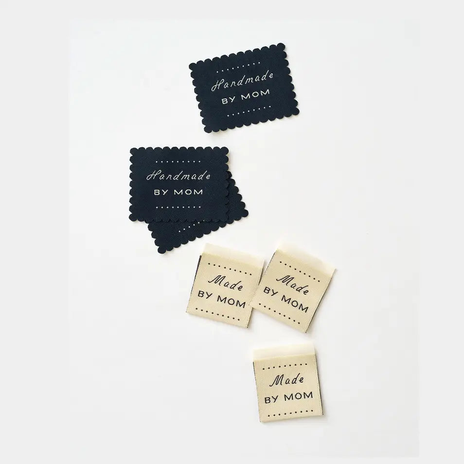 Handmade By Mom Woven Garment Labels