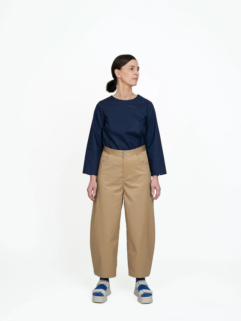 The Assembly Line: Barrel Leg Trousers