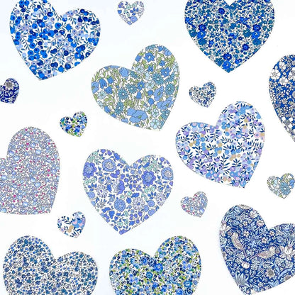 Liberty Tana Lawn Pre-Cut Fabric Hearts