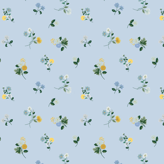 Dahlia: Ditsy in Blue