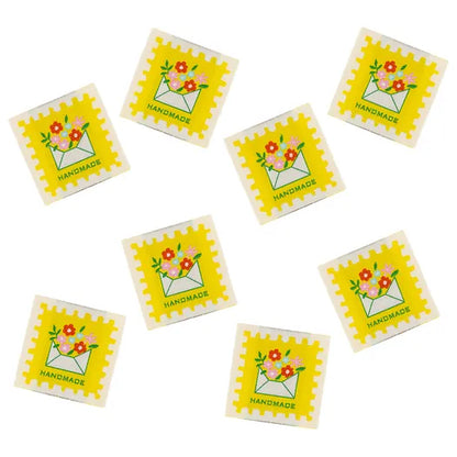 Bloom Note Woven Labels