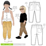 Bobby Kids Woven Pant Multi-Size