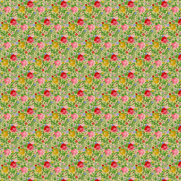 Petite Petals: Bouquet in Green