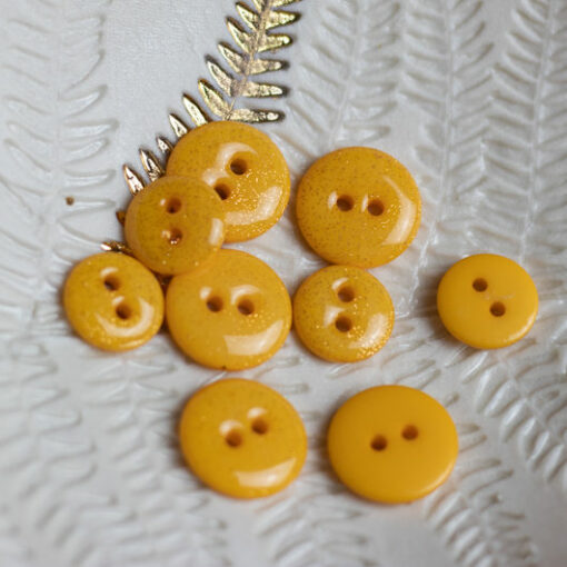 Lise Tailor Glitter 12mm Buttons - Multiple Colors