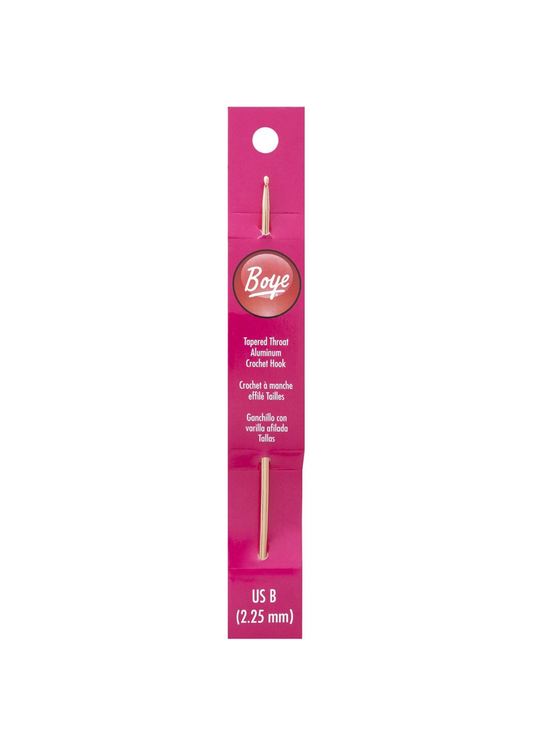 Boye Aluminum Crochet Hooks