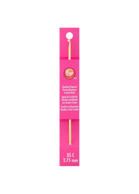Boye Aluminum Crochet Hooks