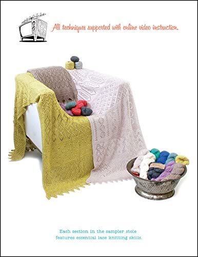 Building with Lace Pattern Book by Michelle Hunter of Knit Purl Hunter