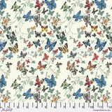 Last Fall in Japan: Butterfly Flight in Cream