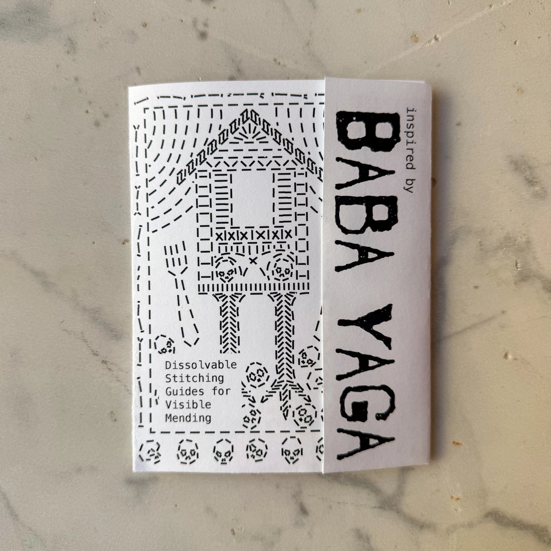 Mending + Embellishment Transfer: Baba Yaga
