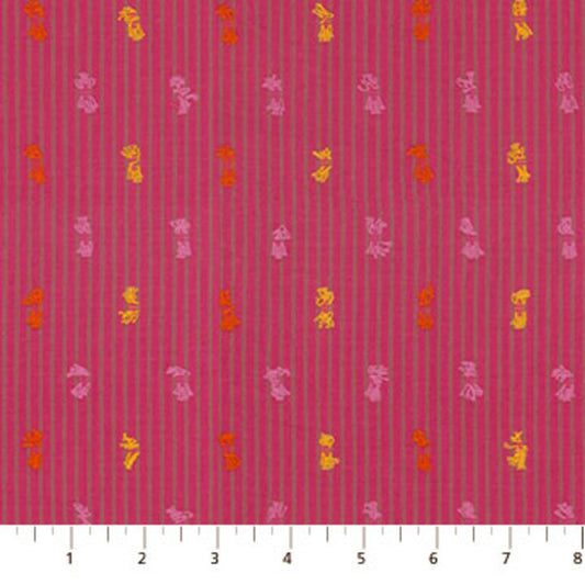 Garden Variety Wovens: Channeling in Magenta