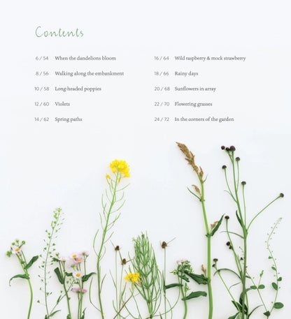 Embroidered Wild Flowers by Kazuko Aoki