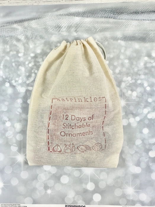 Katrinkles 12 Days of Stitchable Ornaments Kit