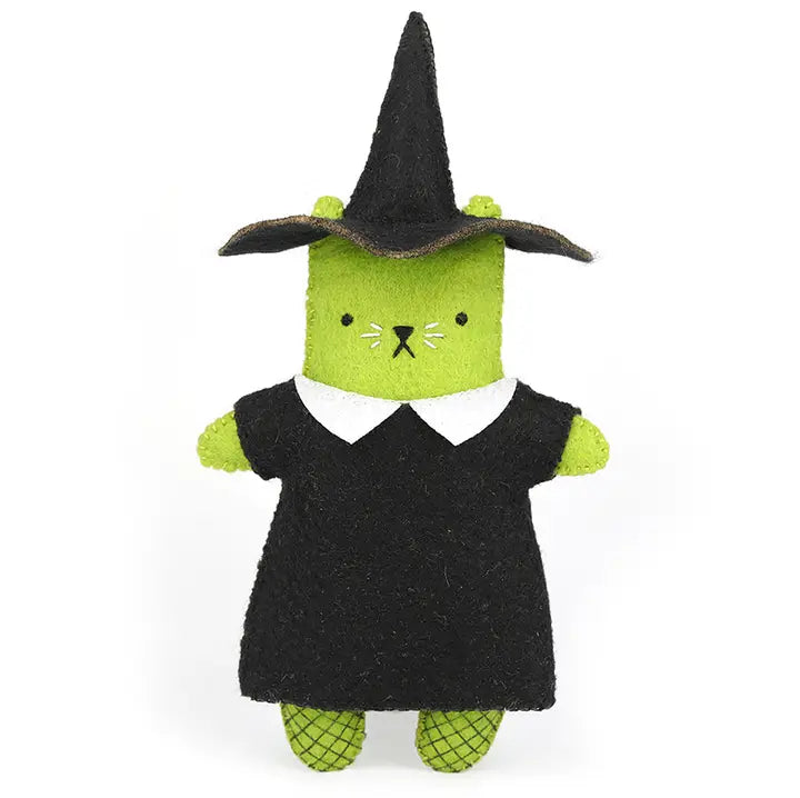 Halloween Cat Felt Doll Kit - Multiple Varieties to Choose From!