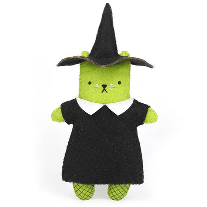 Halloween Cat Felt Doll Kit - Multiple Varieties to Choose From!