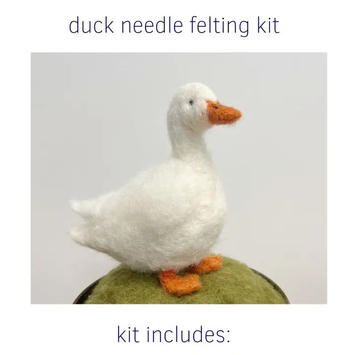 Duck Needle Felting Kit