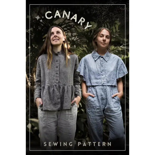 Canary Peplum Shirt Pattern