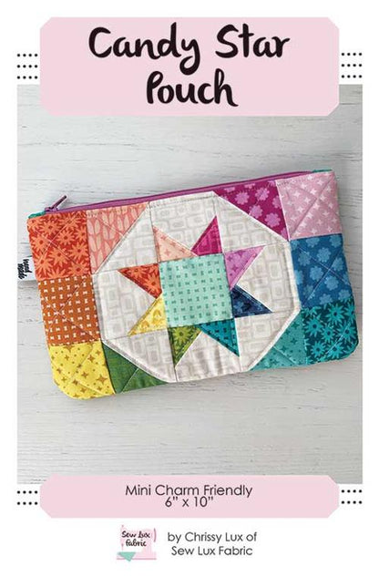 Sew Lux: Candy Star Pouch