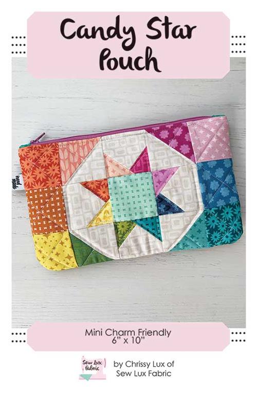 Sew Lux: Candy Star Pouch
