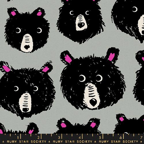 Teddy and the Bears: Bear Canvas in Steek