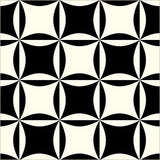 Perfect Points II: Cathedral Window in Black, Canvas