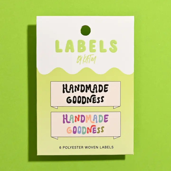 Handmade Goodness Woven Labels