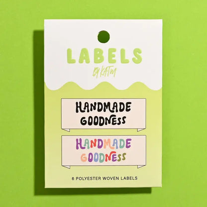 Handmade Goodness Woven Labels