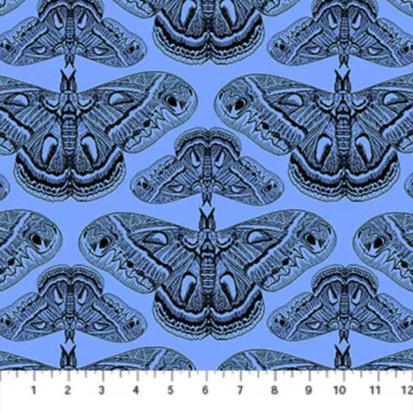 Indelible Ink: Cecropia in Cerulean