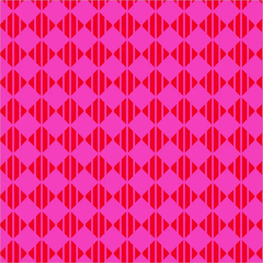 Annabel's Blenders: Checker in Red and Pink