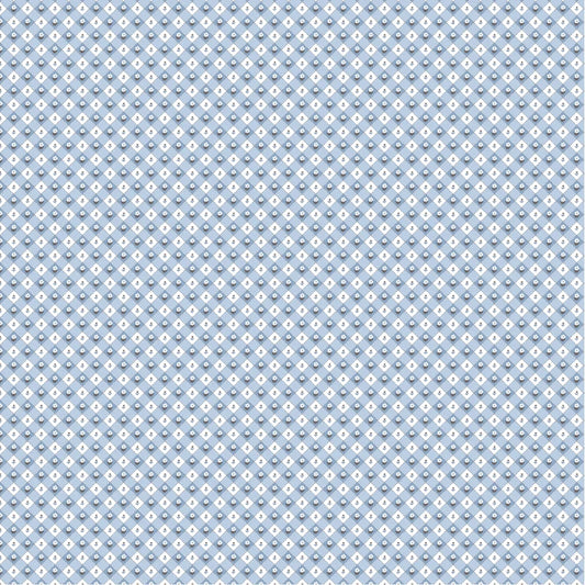 Homegrown Preserves: Checkered Apron in Blue