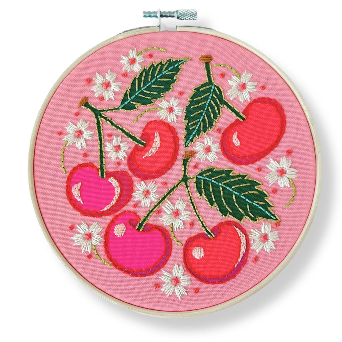 Embroidery Kit: Cherries