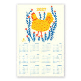 Chicken 2027 At-A-Glance Calendar
