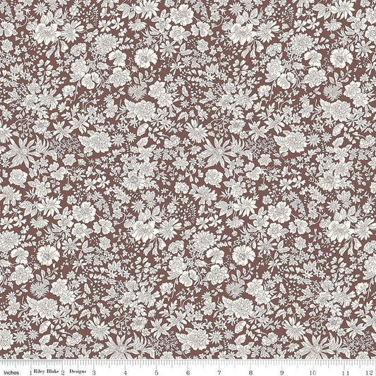 Liberty Fabrics: Emily Belle in Chocolate