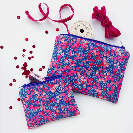 Liberty Tana Lawn: Make-Up & Coin Purse Kit