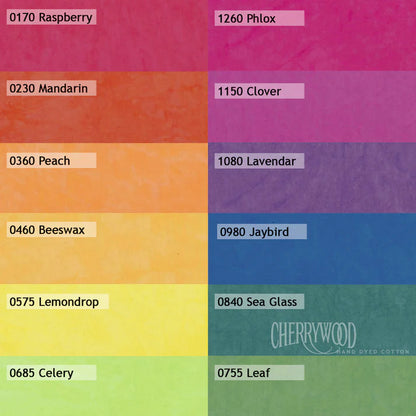 Cherrywood Fabrics 12-Step FQ Bundles