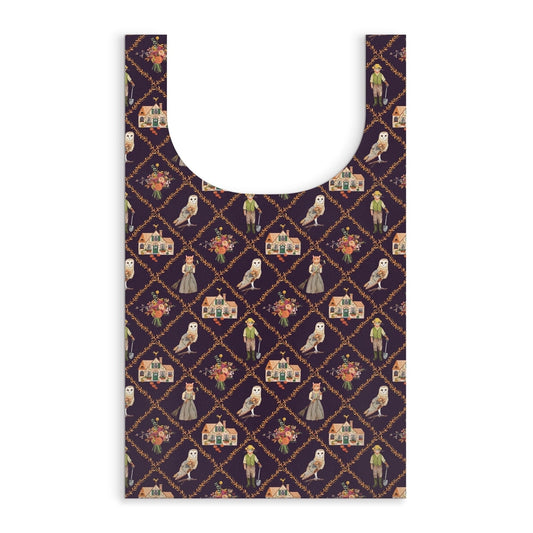 Cottage Cats Reusable Tote