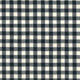 Cotton Dobby Gingham in Ink