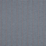 Cotton Jacquard Stripes: Flowers