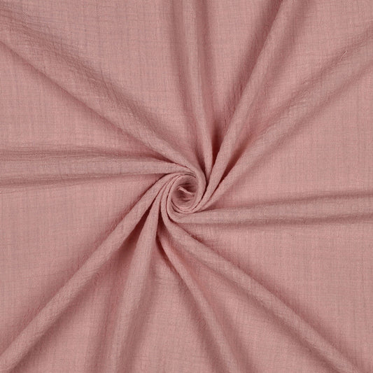 Cotton Slub Washed in Old Rose