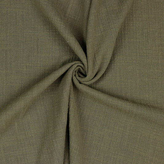 Cotton Slub Washed in Taupe