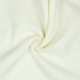 Cotton Waffle in Ecru