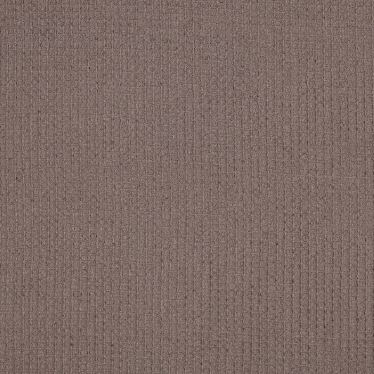 Cotton Waffle in Taupe