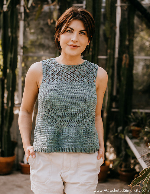 Chantilly Crochet Summer Top w/ Rachael