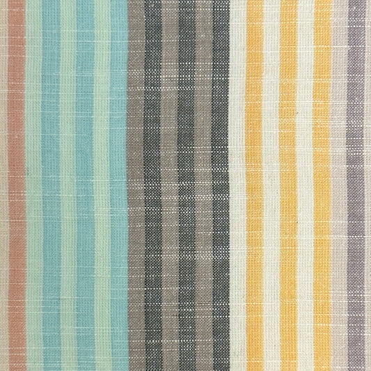 Diamond Textiles: Cabana Stripes in Tart Orange